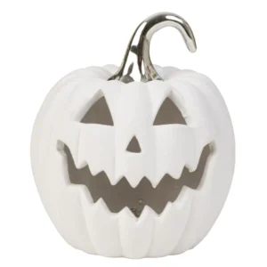 Halloweenpumpa med LED-ljus