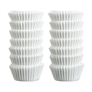 Vita muffinsformar i papper, 240-pack, diameter 3 cm