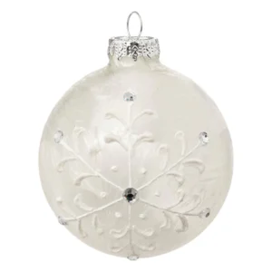 Vackra julkulor, glas