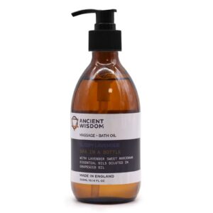 Ancient Wisdom Sleepy Lavender Massage- och Badolja 300 ml.