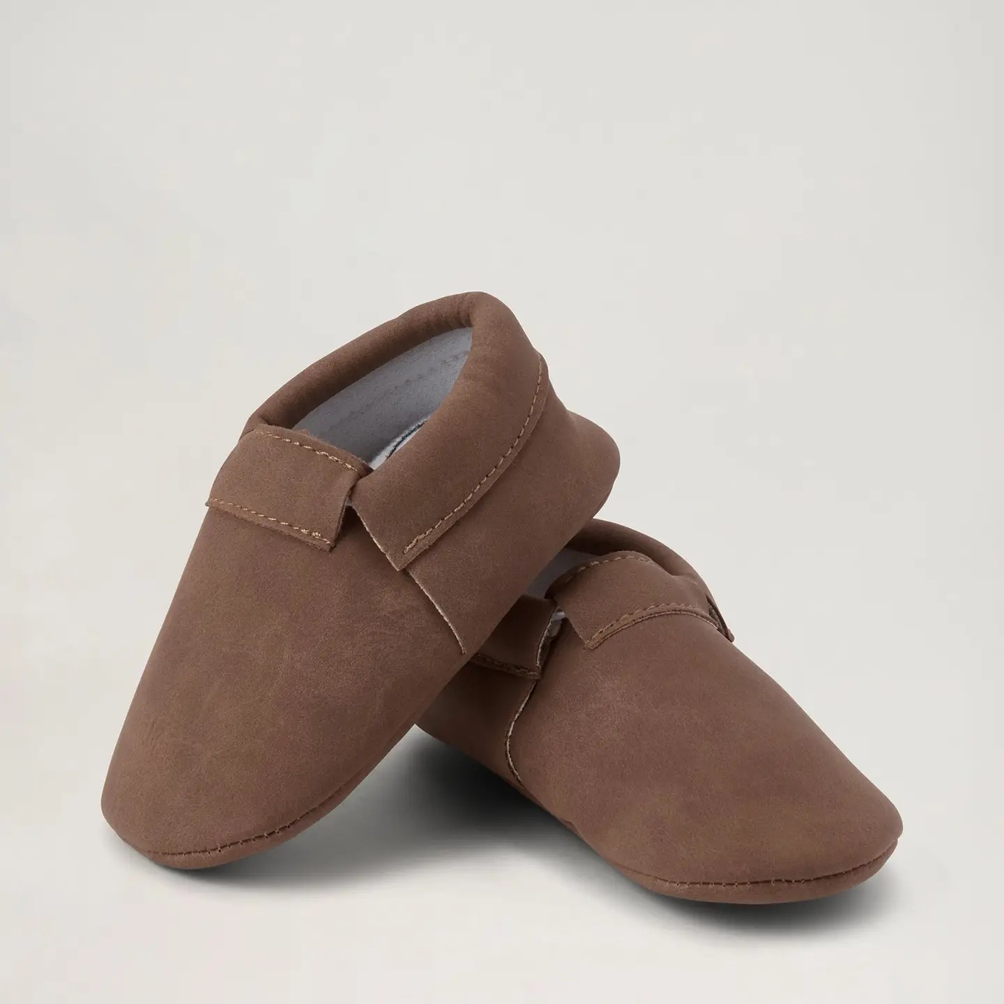 BabyMocs Casual Mocs Barnmockasiner Brun