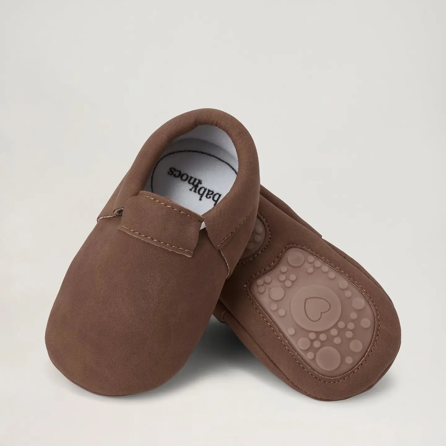 BabyMocs Casual Mocs Barnmockasiner Brun - Bild 2