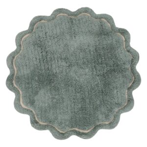 Nattiot SWEET APRIL Tvättbar Barnmatta – Aqua 110 cm