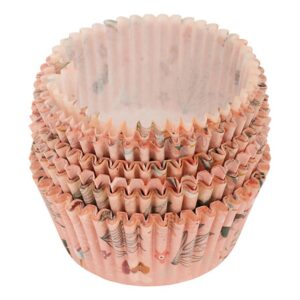 Muffinsformar Rosa med Motiv – 75-pack