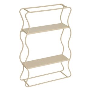 Vägghylla i Metall – Beige